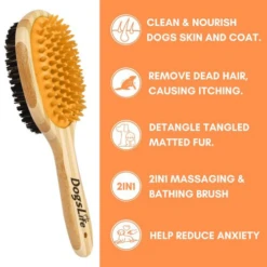 Dogslife Bamboo Dog Brush -Beste Hondenartikelen Winkel dogslife bamboo dog brush 219808 0500 none