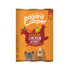 Edgard & Cooper Adult - Kip & Kalkoen - Blik -Beste Hondenartikelen Winkel edgard cooper adult kip kalkoen blik 113570 0500 none