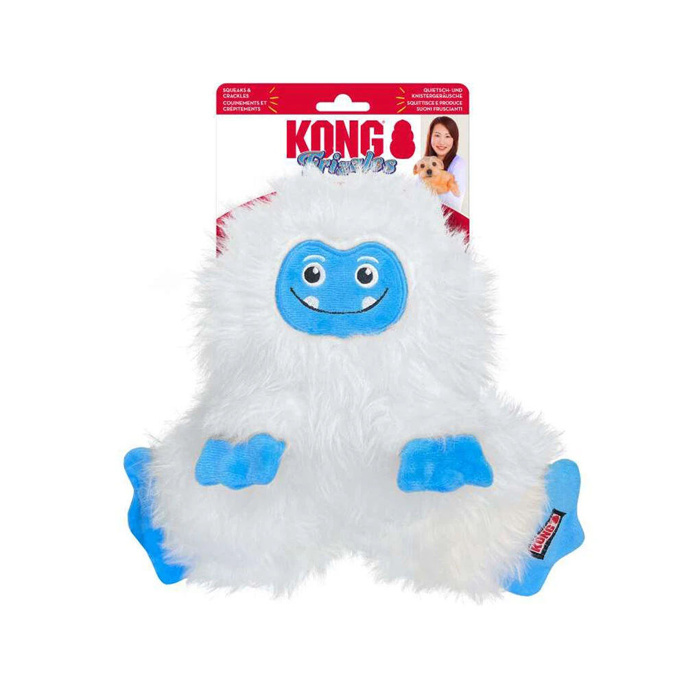 KONG Holiday Frizzles Yeti 4 KONG Holiday Frizzles Yeti - Afbeelding 2