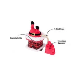 P.L.A.Y. Pet Merry Woofmas - Clumsy Claus -Beste Hondenartikelen Winkel play pet merry woofmas clumsy claus 168009 0500 none