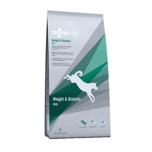 TROVET Weight & Diabetic WRD Hond 3 TROVET Weight & Diabetic WRD Hond