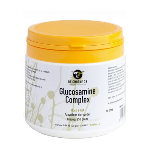 Groene Os Glucosamine Complex - Hond/Kat 3 Groene Os Glucosamine Complex - Hond/Kat