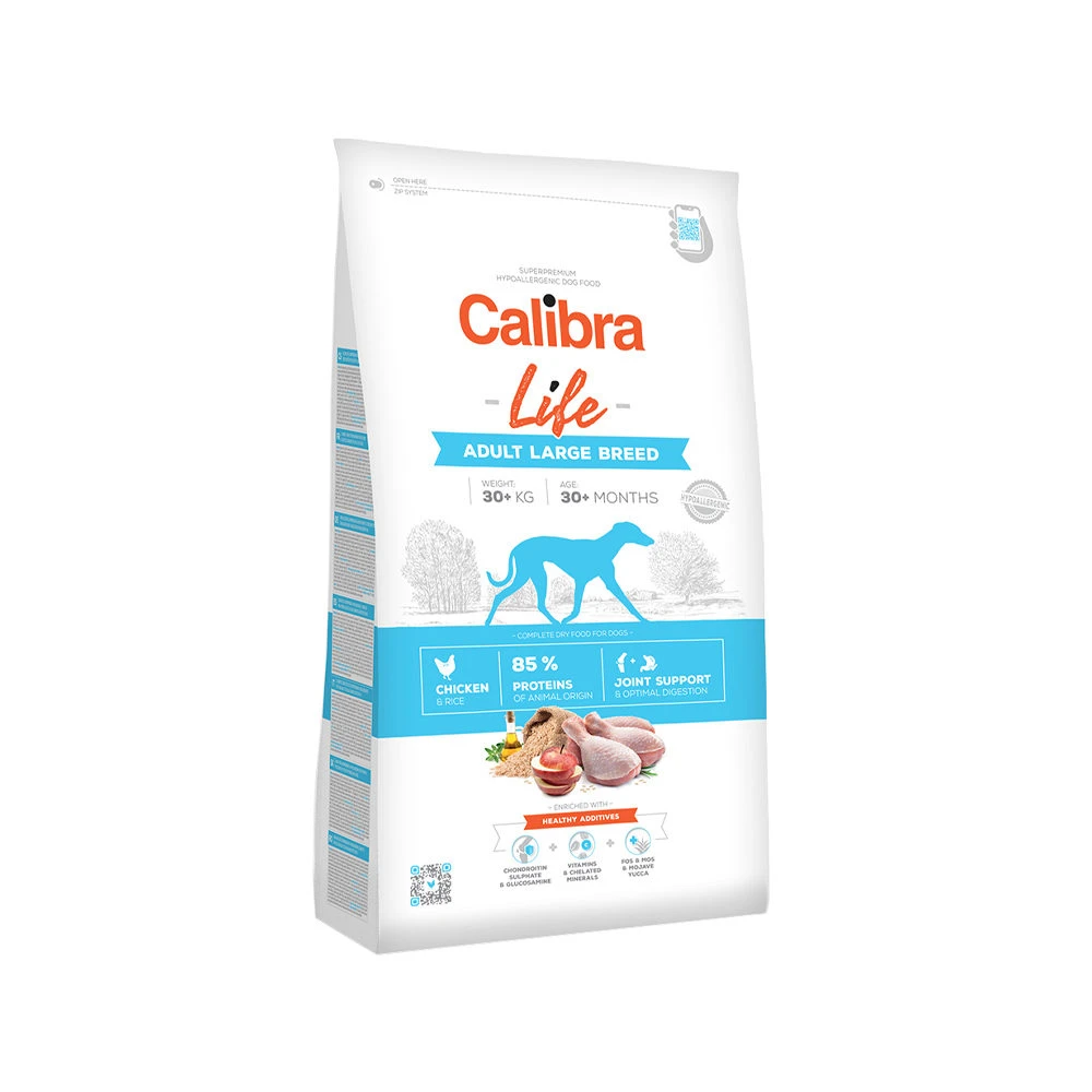Calibra Dog Life Adult Large Breed - Kip 5 Calibra Dog Life Adult Large Breed - Kip - Afbeelding 3