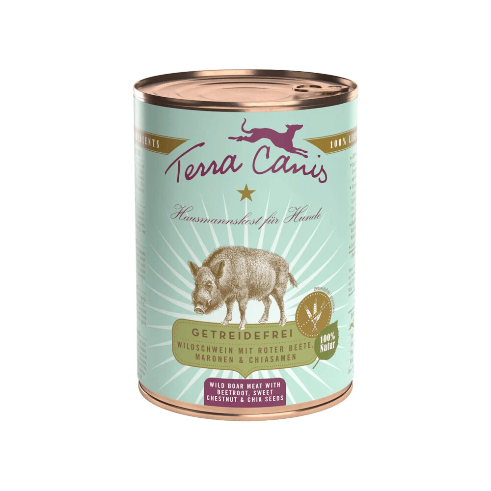 Terra Canis Grainfree - Wild Zwijn 4 Terra Canis Grainfree - Wild Zwijn - Afbeelding 2