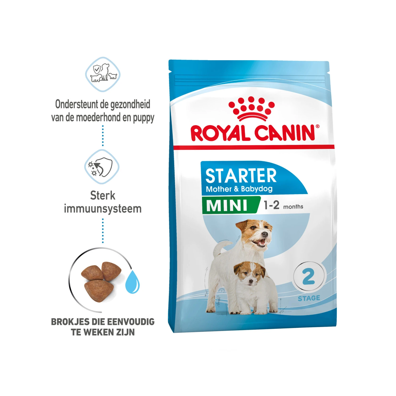 Royal Canin Mini Starter Mother & Babydog - Hondenvoer 5 Royal Canin Mini Starter Mother & Babydog - Hondenvoer - Afbeelding 3