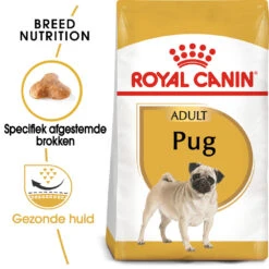Royal Canin Pug Adult - Hondenvoer -Beste Hondenartikelen Winkel royal canin pug adult hondenvoer 139855 1000 none