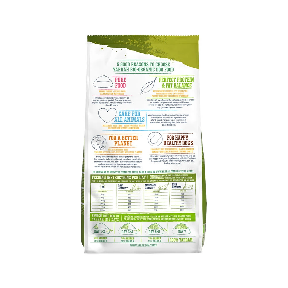 Yarrah - Bio Droogvoer Hond Vega Graanvrij 6 Yarrah - Bio Droogvoer Hond Vega Graanvrij - Afbeelding 4